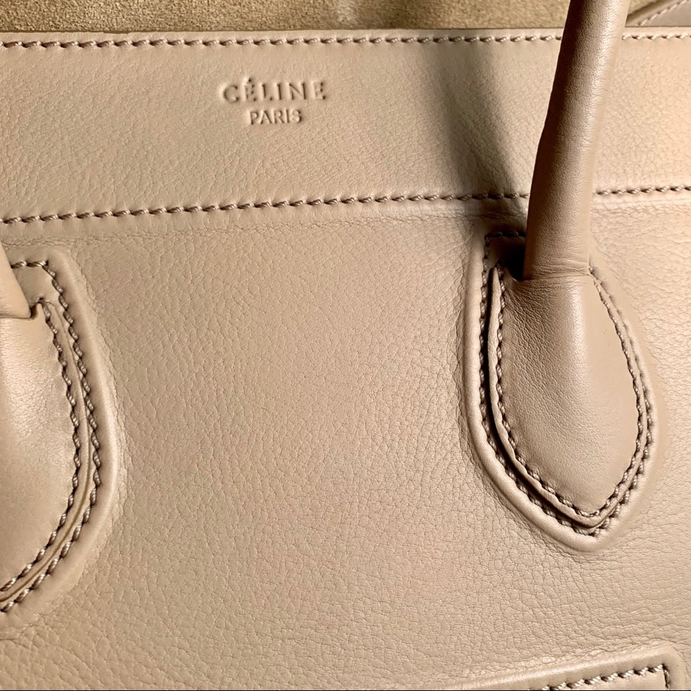 (SOLD) Authentic Celine Phantom Luggage Tote - Picture 6 of 8